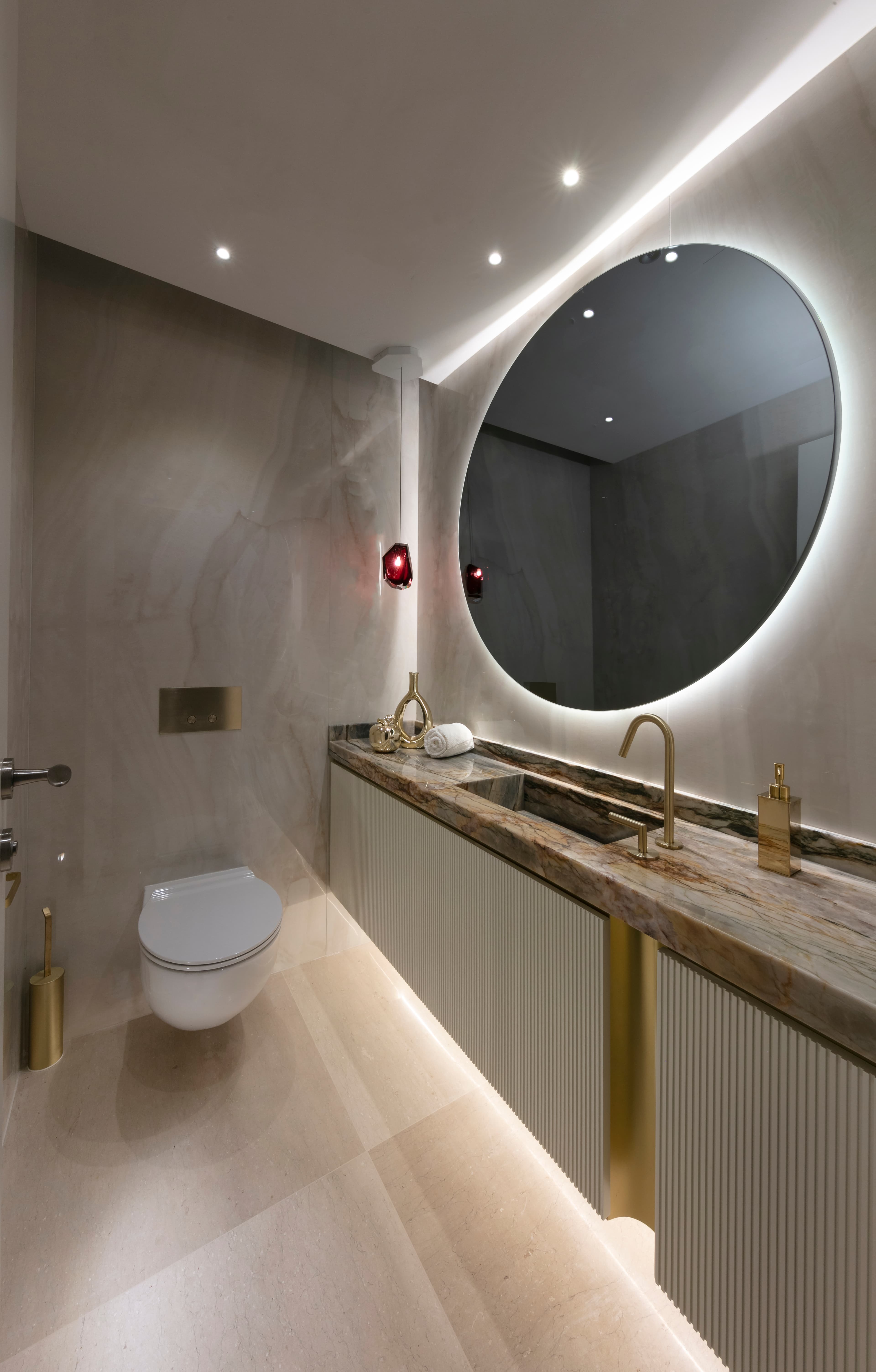 Sea view living area